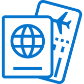 Relocate or Work Remotely icon